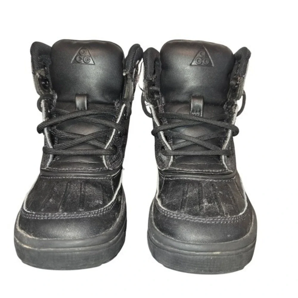Nike‎ ACG Woodside Kids Black Waterproof Winter Boots Toddler Size 4